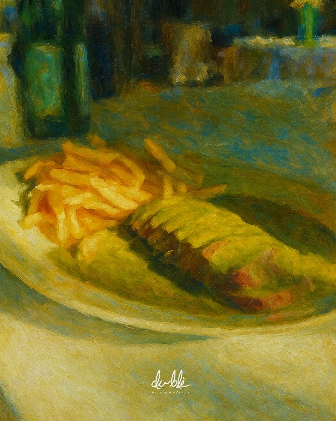 du blé.
