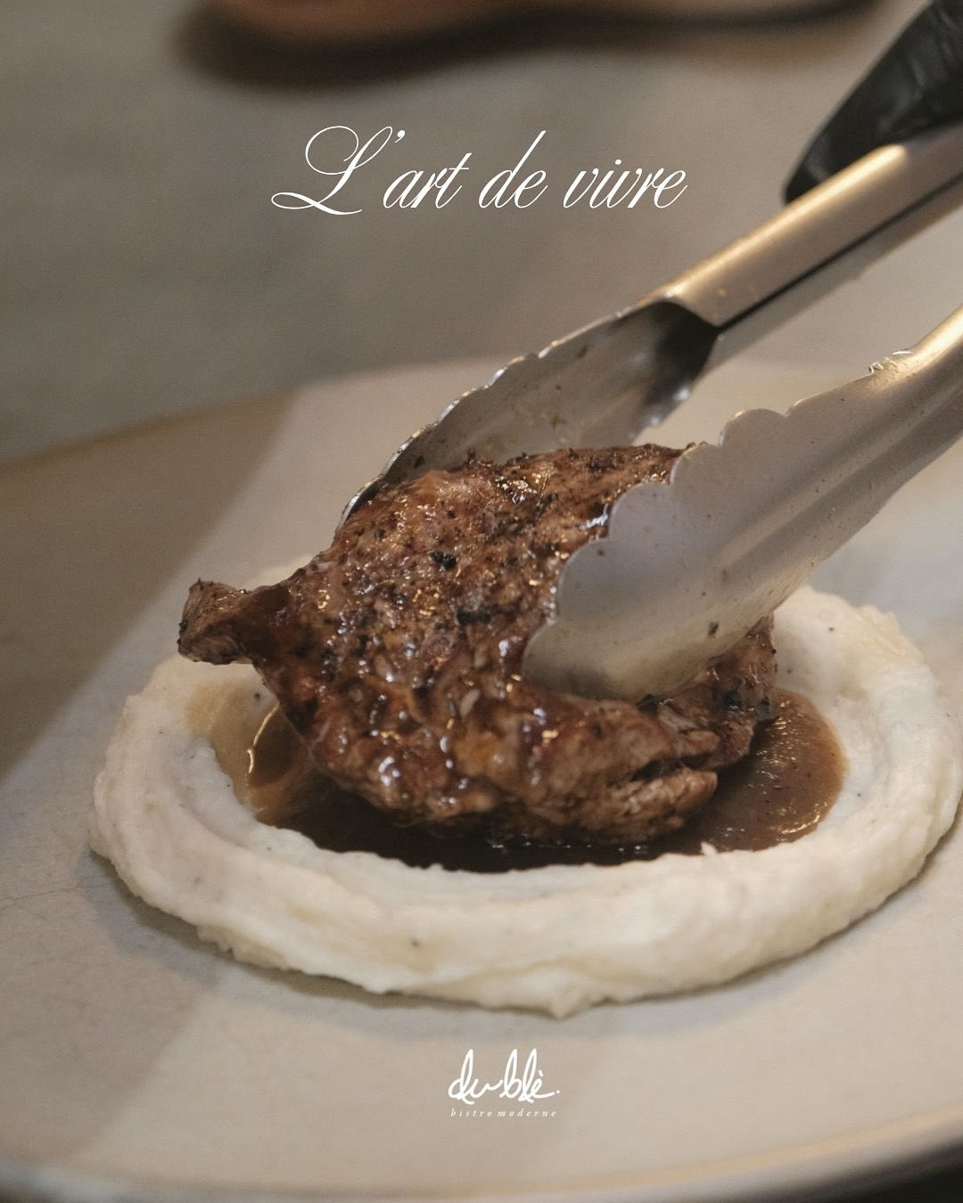 du blé.